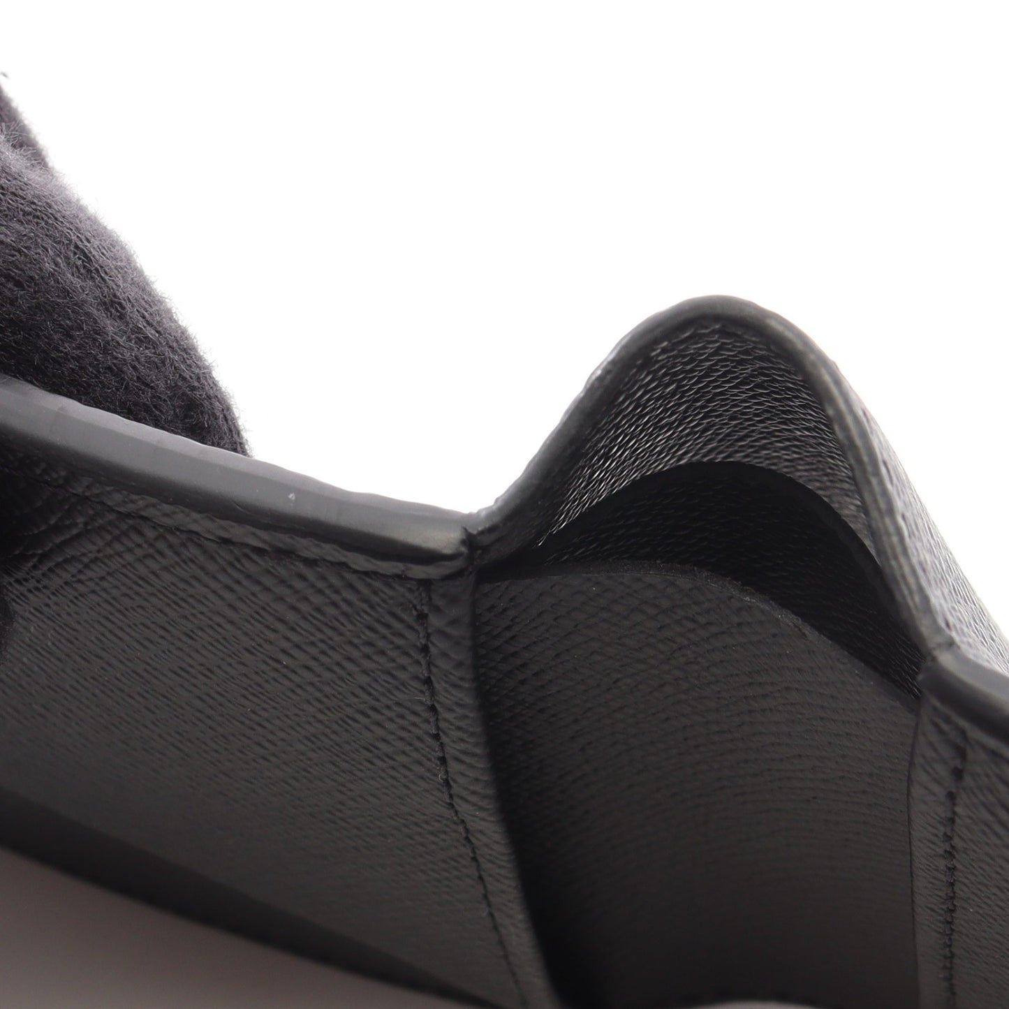 ポルトフォイユ ミュルティプル モノグラム エクリプス 二つ折り財布 PVC レザー ブラック ルイヴィトン