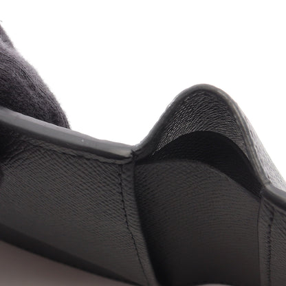ポルトフォイユ ミュルティプル モノグラム エクリプス 二つ折り財布 PVC レザー ブラック ルイヴィトン