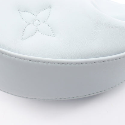 オーバーザムーン バブルグラム ブルーグラシエ 2WAY チェーンショルダーバッグ レザー ライトブルー ルイヴィトン バッグ LOUIS VUITTON