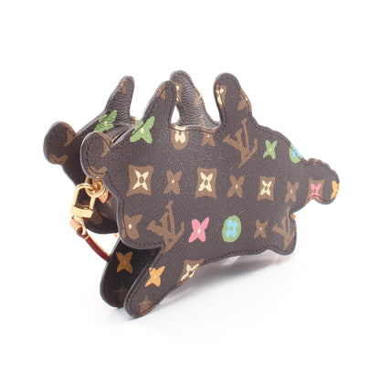 ドッグオンストラップ モノグラムクラギー ショルダーバッグ PVC レザー ブラウン ルイヴィトン バッグ LOUIS VUITTON