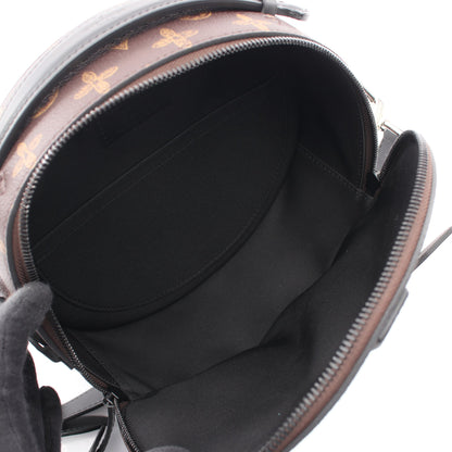 ホイールボックス モノグラム 2WAY ハンドバッグ PVC レザー ブラウン ブラック ルイヴィトン バッグ LOUIS VUITTON