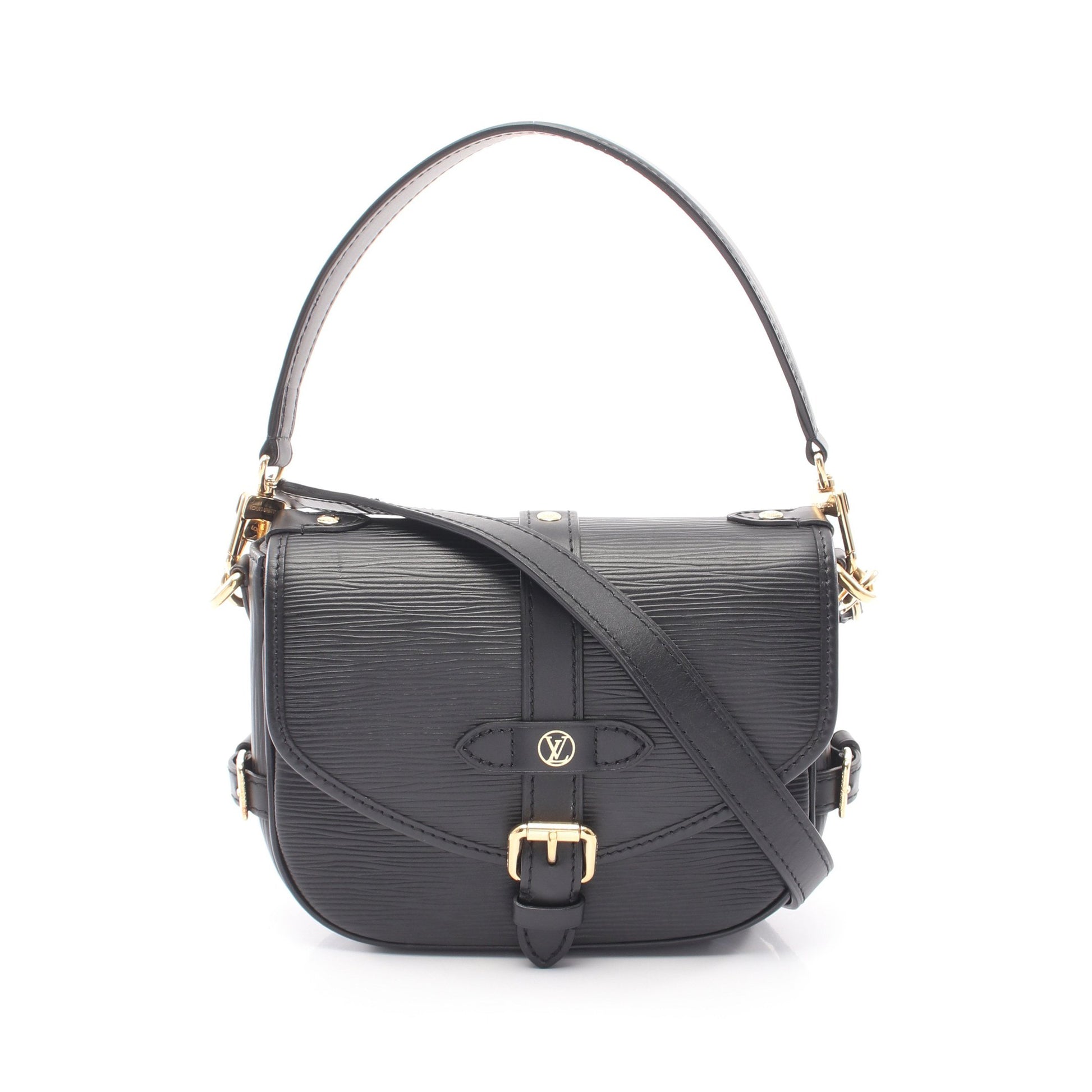 ソミュールBB エピ ノワール 2WAY ハンドバッグ レザー ブラック ルイヴィトン バッグ LOUIS VUITTON
