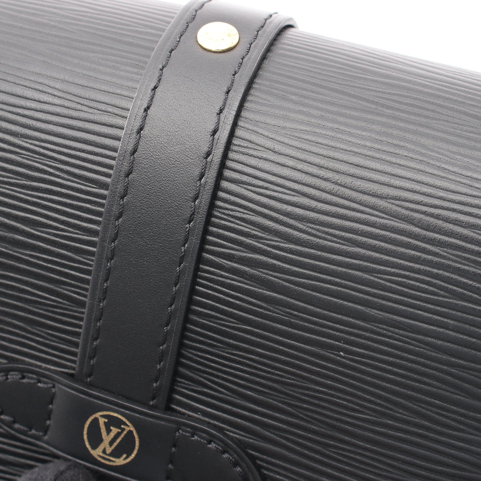 ソミュールBB エピ ノワール 2WAY ハンドバッグ レザー ブラック ルイヴィトン バッグ LOUIS VUITTON