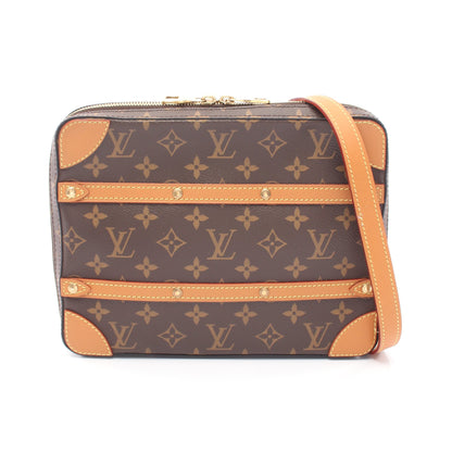 ソフトトランク メッセンジャーPM モノグラム ショルダーバッグ PVC レザー ブラウン ルイヴィトン バッグ LOUIS VUITTON