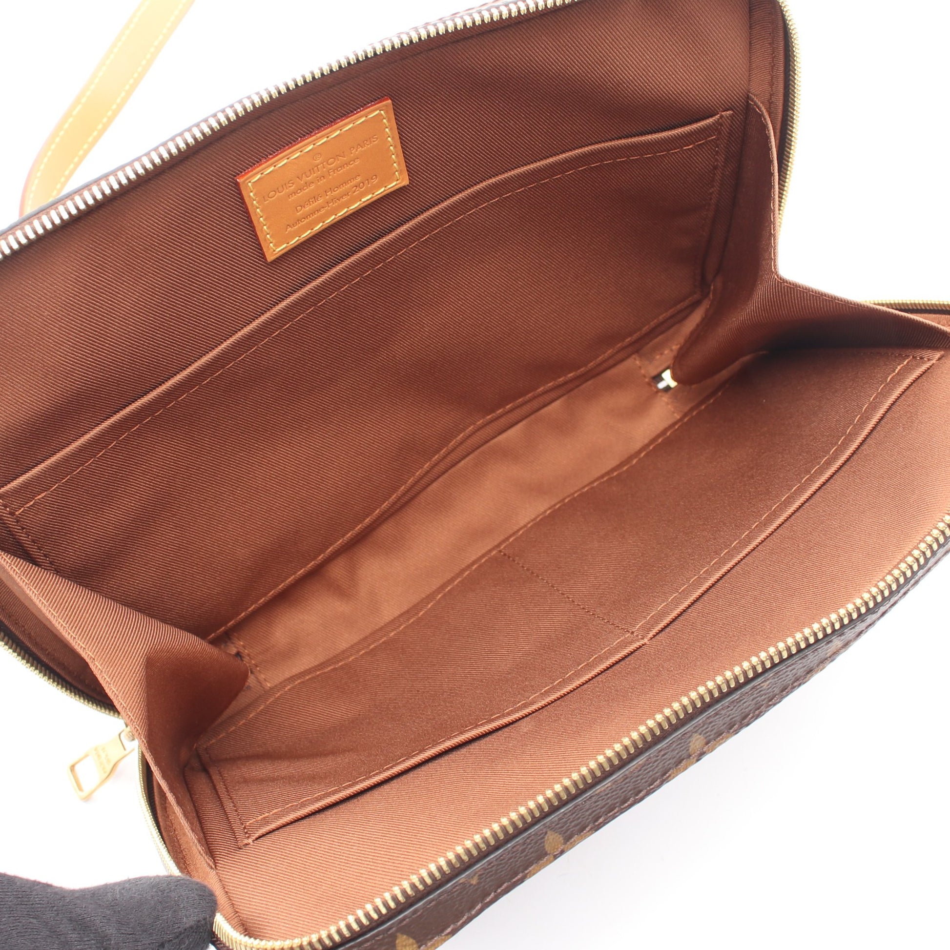 ソフトトランク メッセンジャーPM モノグラム ショルダーバッグ PVC レザー ブラウン ルイヴィトン バッグ LOUIS VUITTON