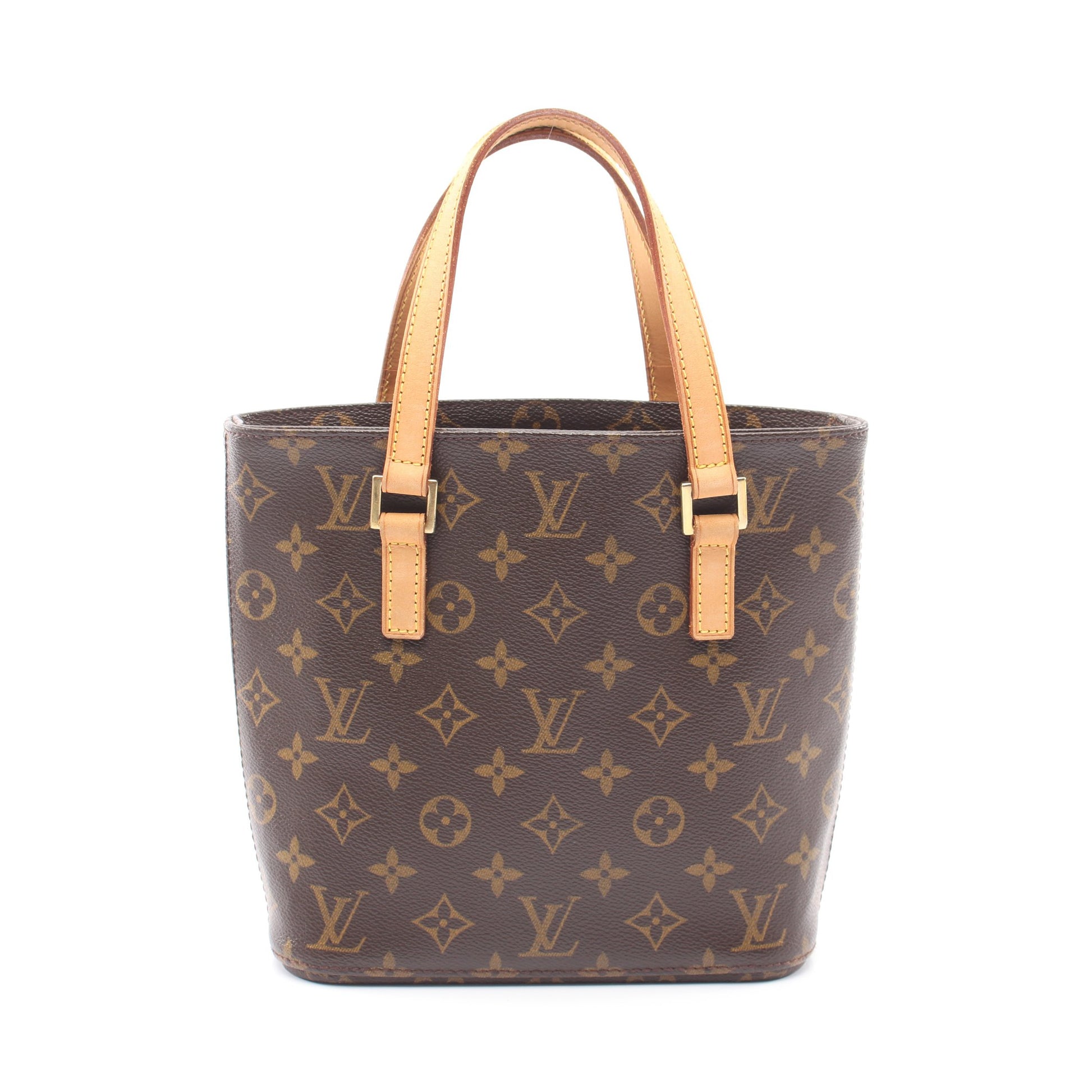 ヴァヴァンPM モノグラム ハンドバッグ PVC レザー ブラウン ルイヴィトン バッグ LOUIS VUITTON