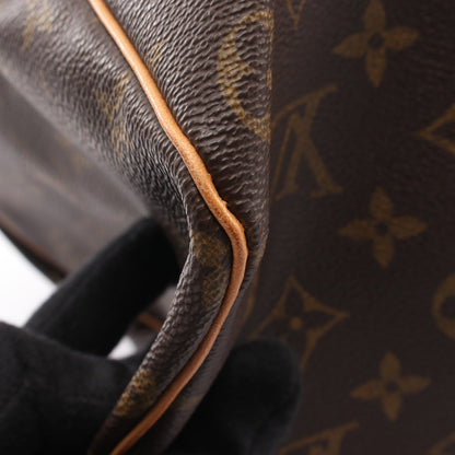 キーポル50 モノグラム ボストンバッグ PVC レザー ブラウン ルイヴィトン バッグ LOUIS VUITTON