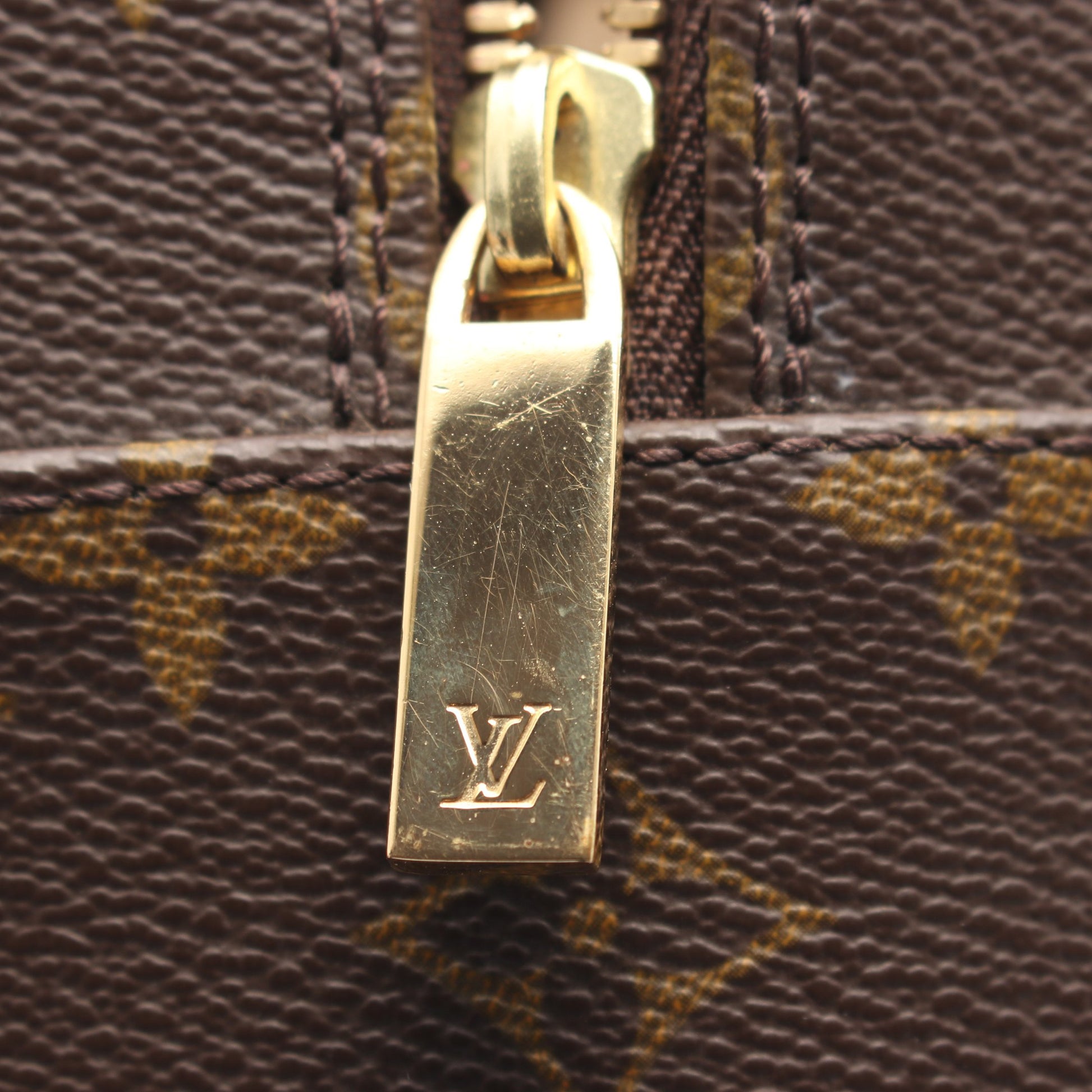シテGM モノグラム ショルダーバッグ PVC レザー ブラウン ルイヴィトン バッグ LOUIS VUITTON