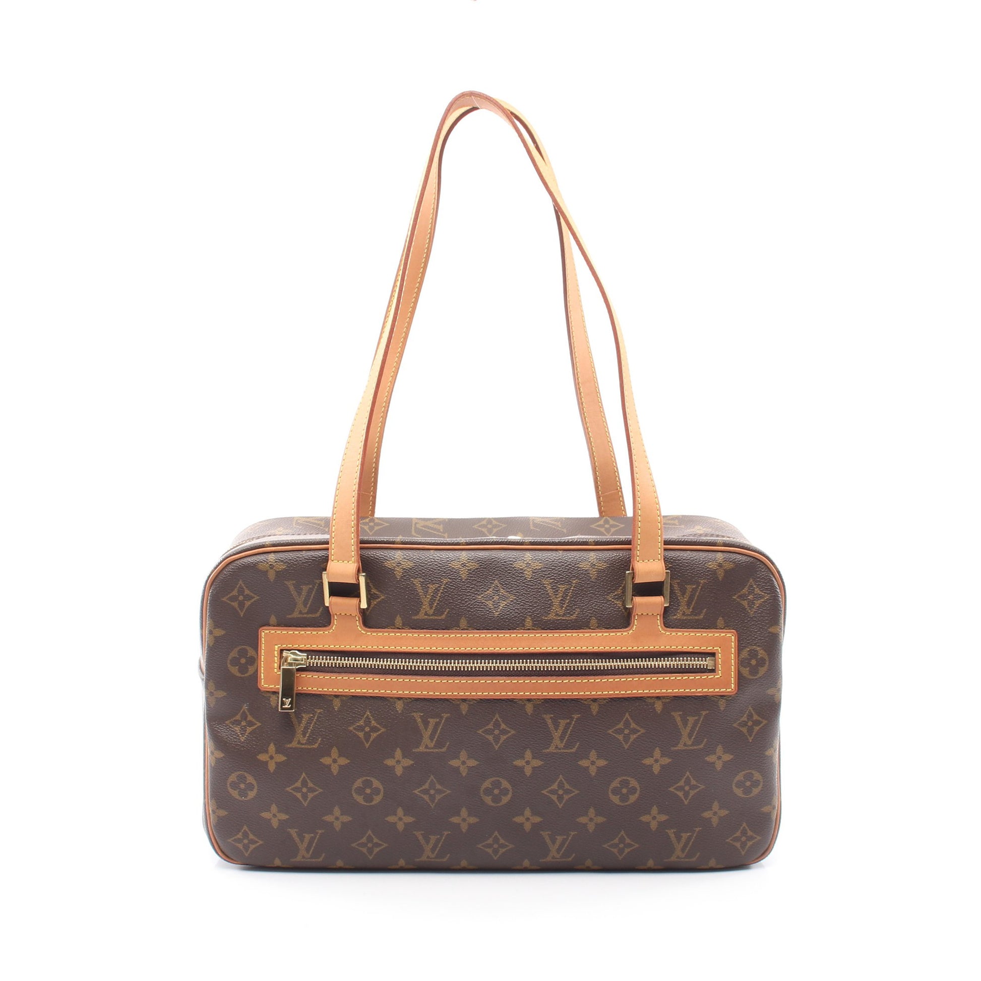 シテGM モノグラム ショルダーバッグ PVC レザー ブラウン ルイヴィトン バッグ LOUIS VUITTON