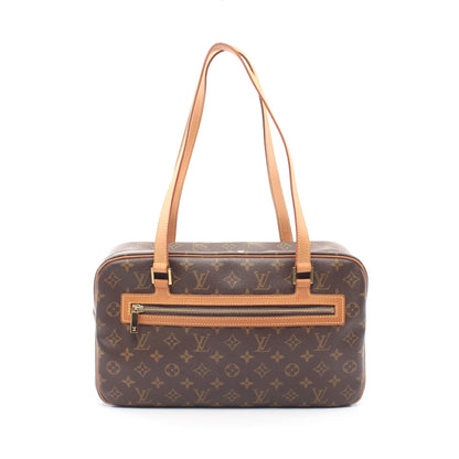 シテGM モノグラム ショルダーバッグ PVC レザー ブラウン ルイヴィトン バッグ LOUIS VUITTON