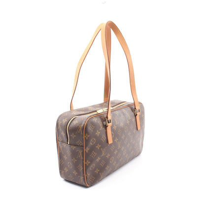 シテGM モノグラム ショルダーバッグ PVC レザー ブラウン ルイヴィトン バッグ LOUIS VUITTON