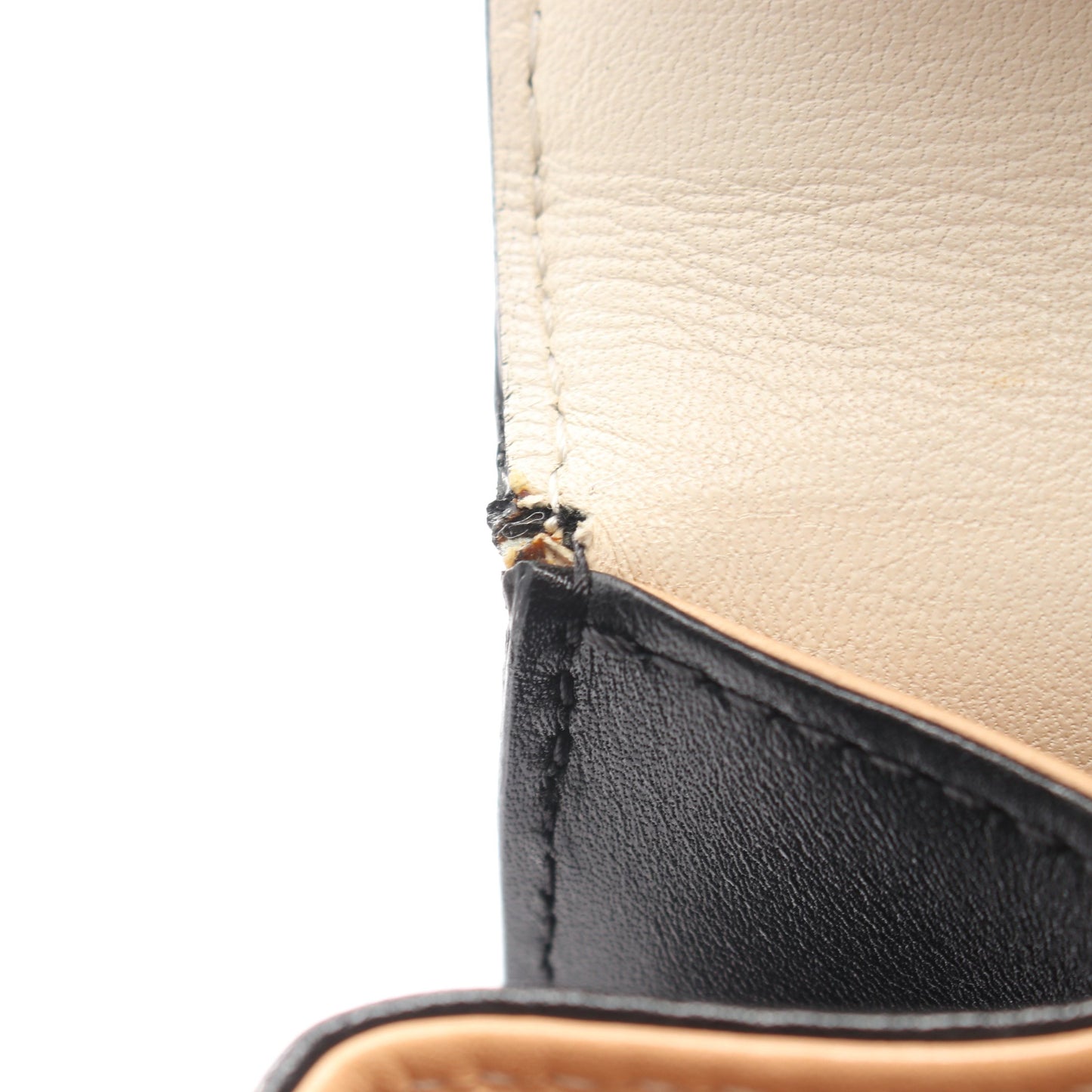 タンペートGM 2WAY ハンドバッグ レザー エナメルレザー ブラック ホワイト デルヴォー バッグ DELVAUX