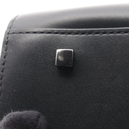 タンペートGM 2WAY ハンドバッグ レザー エナメルレザー ブラック ホワイト デルヴォー バッグ DELVAUX