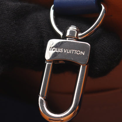 ショッパートート MINI 2WAY ハンドバッグ レザー オレンジ ブルー ルイヴィトン バッグ LOUIS VUITTON