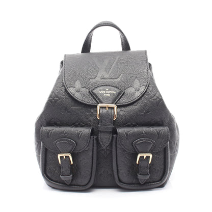 バックアップ モノグラムアンプラント ノワール バックパック リュックサック レザー ブラック ルイヴィトン バッグ LOUIS VUITTON