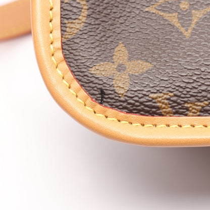 ディアヌ NM PM モノグラム 2WAY ショルダーバッグ PVC レザー ブラウン ルイヴィトン バッグ LOUIS VUITTON