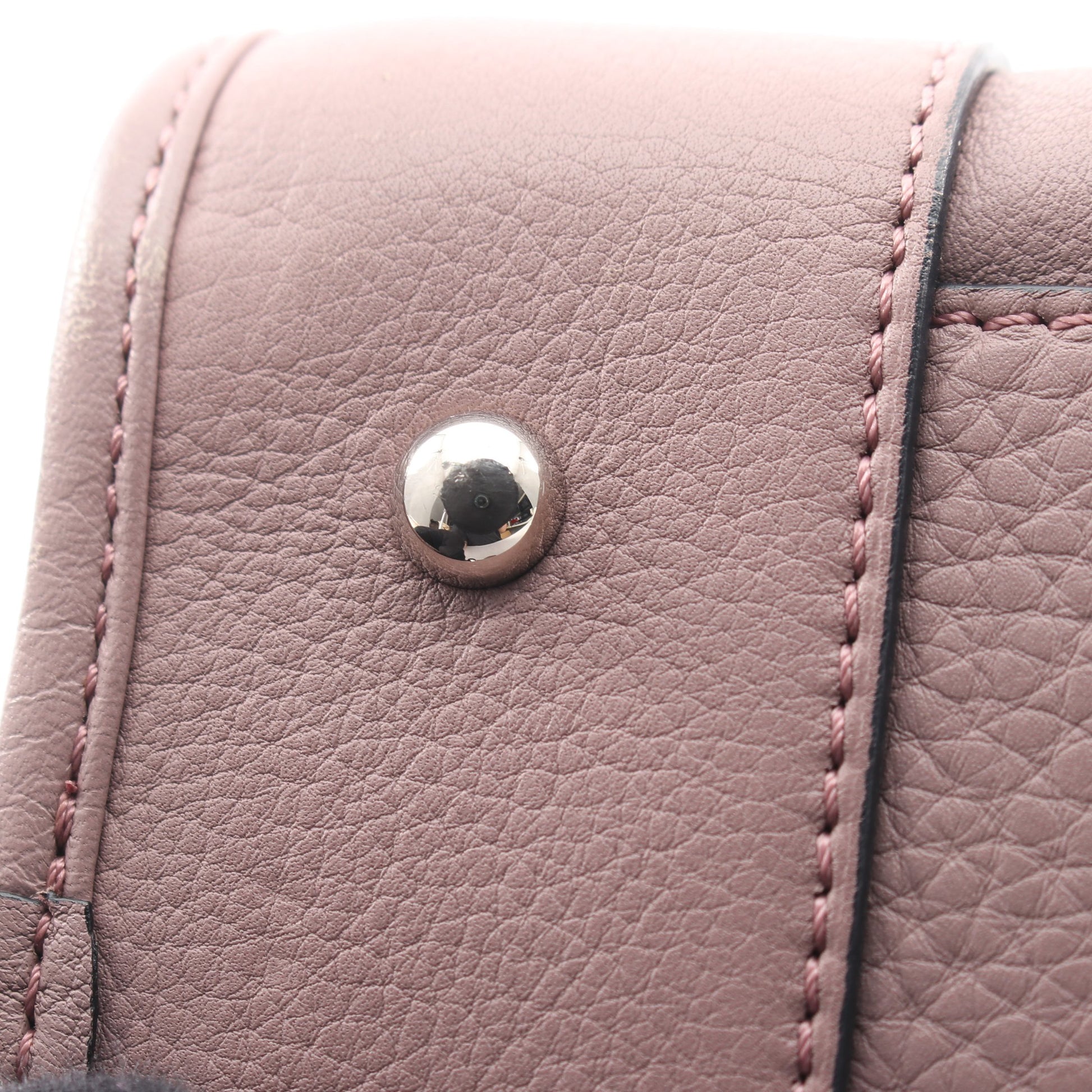 アマソナ28 ハンドバッグ レザー ピンク ロエベ バッグ LOEWE