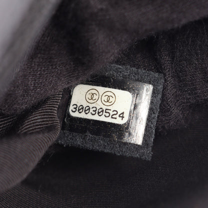 マトラッセ フリル ショルダーバッグ ラムスキン ブラック ゴールド金具 シャネル バッグ CHANEL