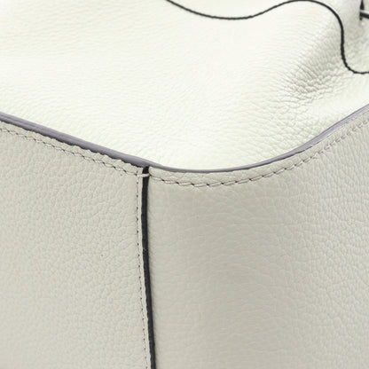 ハンモック ドローストリングバッグ ミニ 2WAY ハンドバッグ レザー ライトグリーン ロエベ バッグ LOEWE