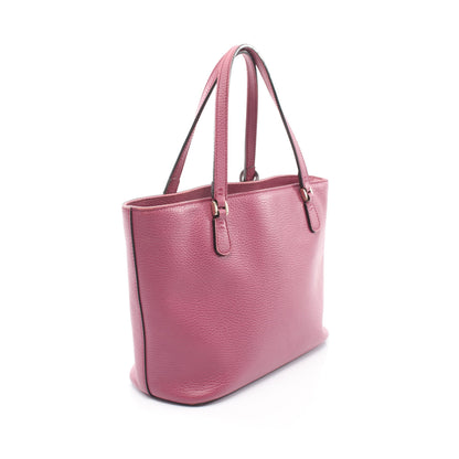 インターロッキングG ハンドバッグ トートバッグ レザー ピンクパープル グッチ バッグ GUCCI