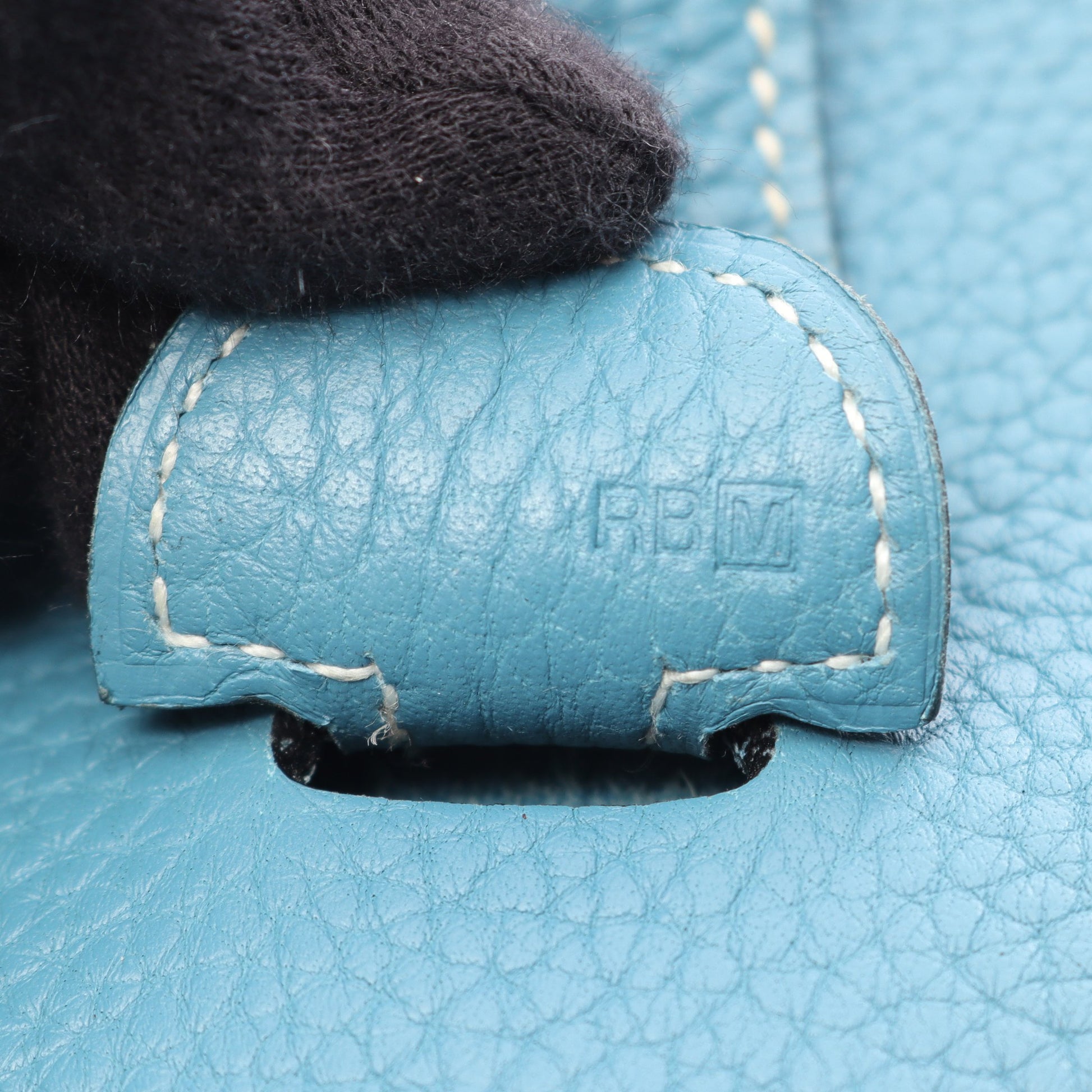 エヴリン 3 トロワ PM ブルージーン ショルダーバッグ トリヨンクレマンス ブルー シルバー金具 □M刻印 エルメス バッグ HERMES