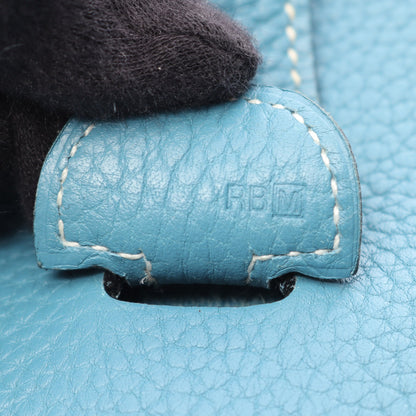 エヴリン 3 トロワ PM ブルージーン ショルダーバッグ トリヨンクレマンス ブルー シルバー金具 □M刻印 エルメス バッグ HERMES