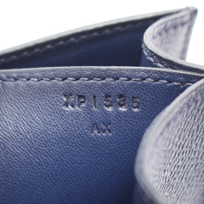コンスタンス3 24 ブルーサフィール コンビ金具 ショルダーバッグ ヴォーエプソン ネイビー X刻印 エルメス バッグ HERMES