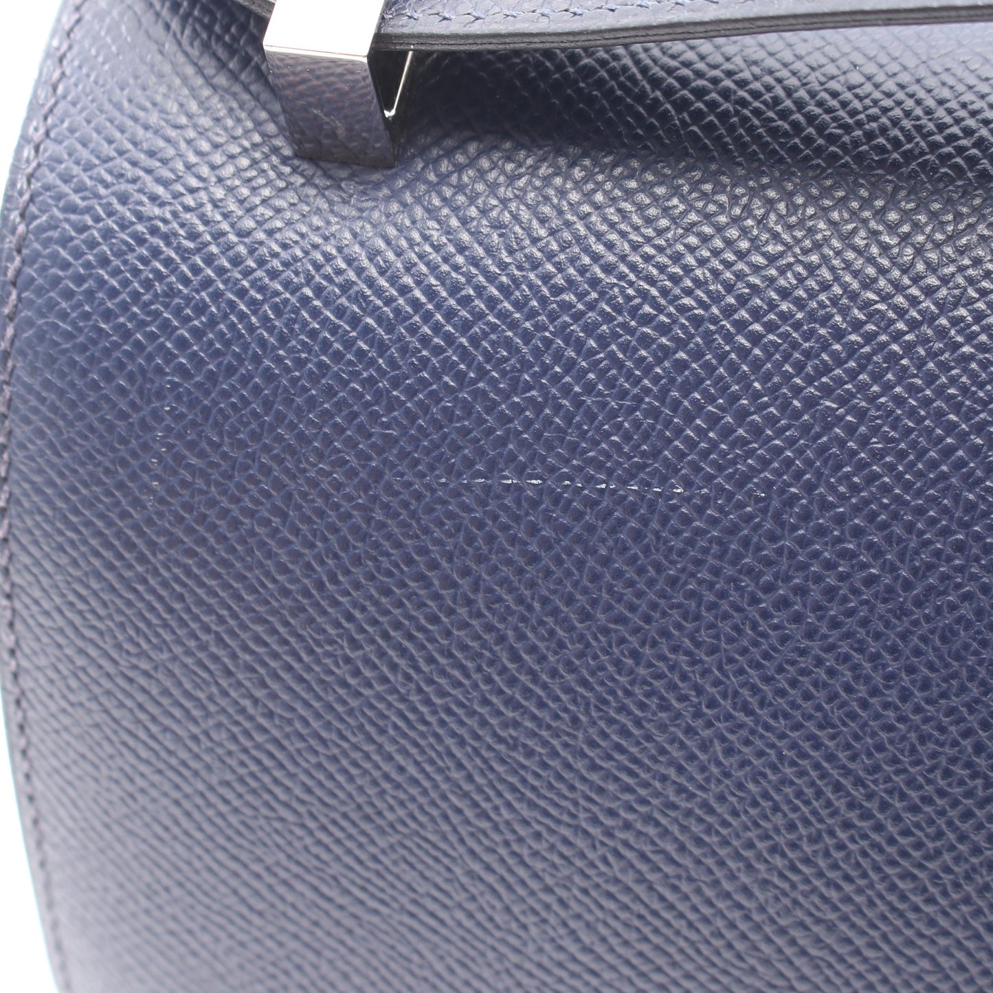 コンスタンス3 24 ブルーサフィール コンビ金具 ショルダーバッグ ヴォーエプソン ネイビー X刻印 エルメス バッグ HERMES