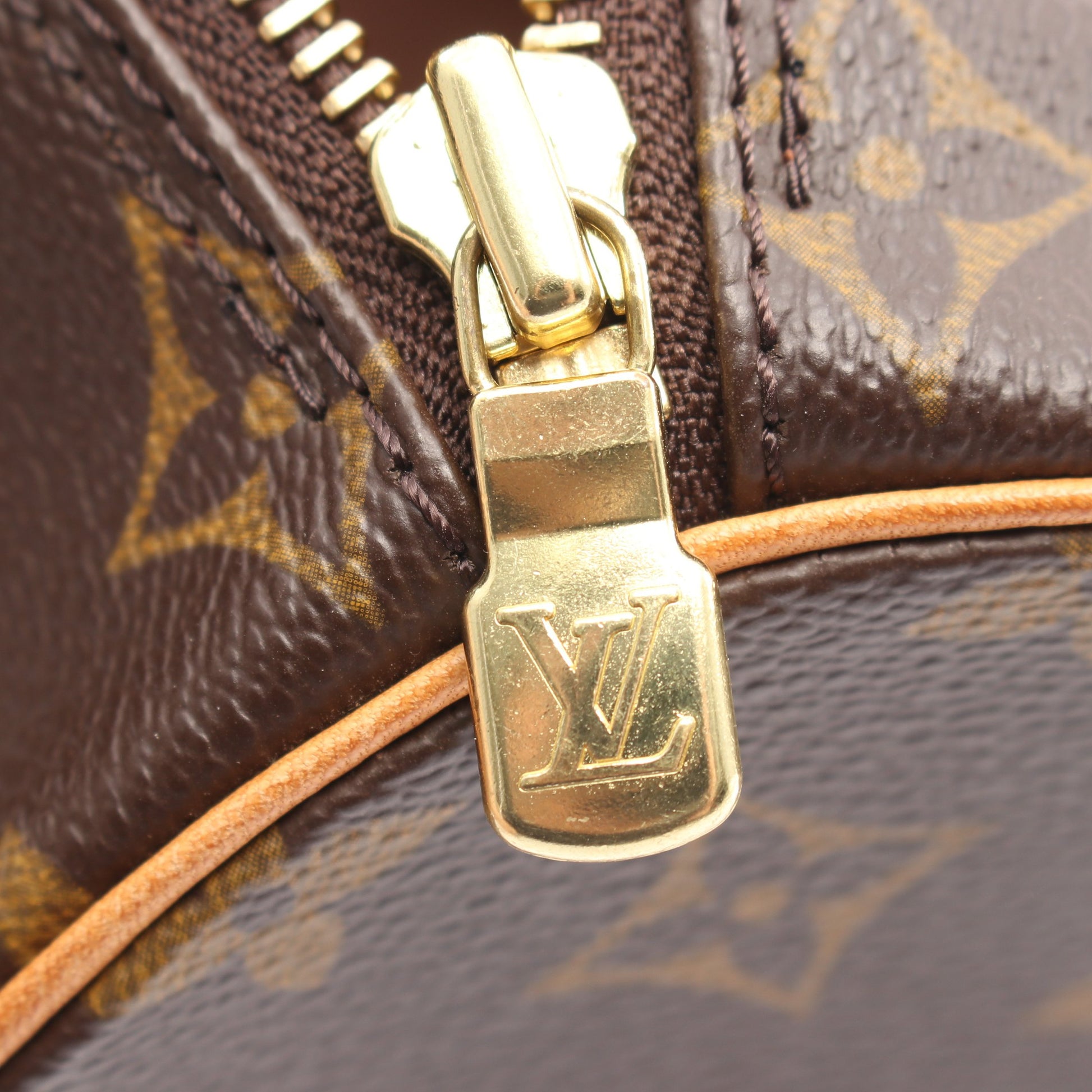 パピヨン26 モノグラム ハンドバッグ PVC レザー ブラウン ルイヴィトン バッグ LOUIS VUITTON