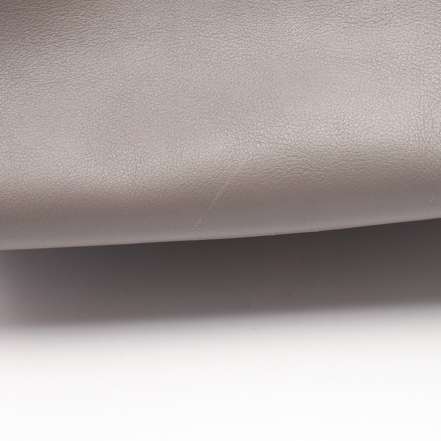 プチカバス Yライン 2WAY ハンドバッグ レザー グレー サンローランパリ バッグ SAINT LAURENT PARIS