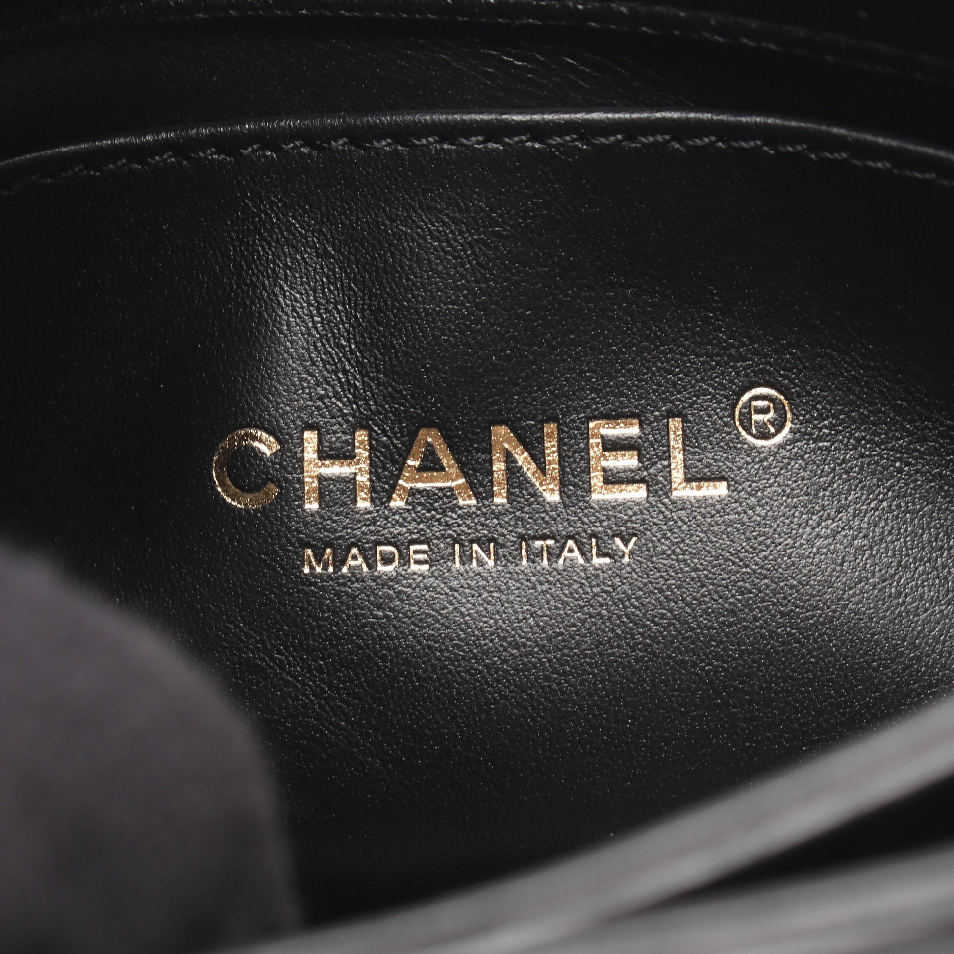 マトラッセ 2WAY チェーンショルダーバッグ ラムスキン ブラック ゴールド金具 シャネル バッグ CHANEL