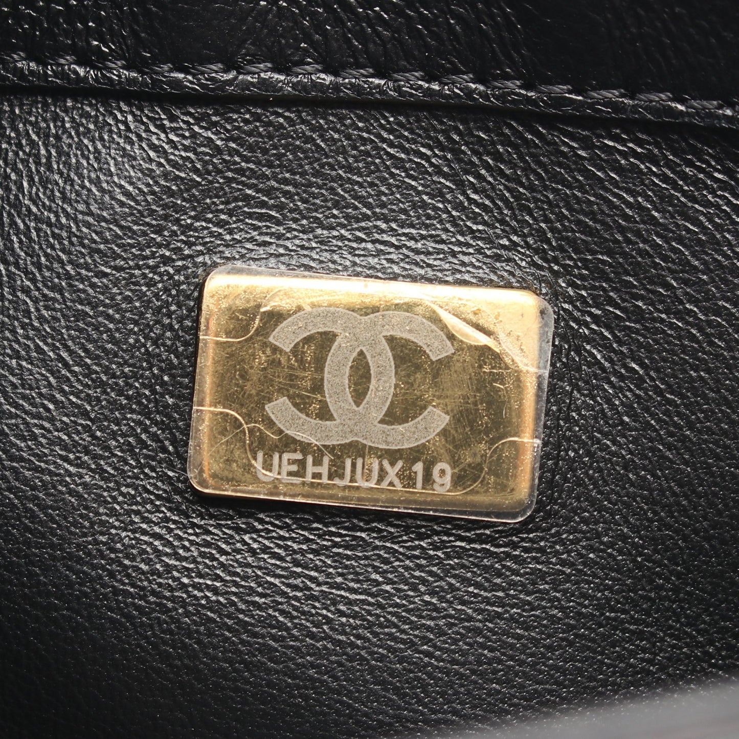 マトラッセ 2WAY チェーンショルダーバッグ ラムスキン ブラック ゴールド金具 シャネル バッグ CHANEL