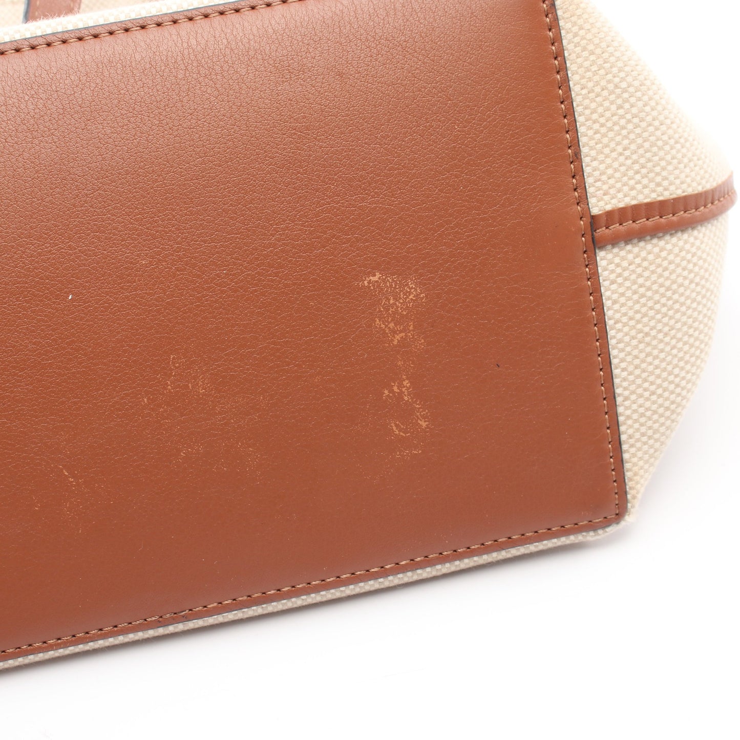 アナグラ 2WAY ショルダーバッグ トートバッグ キャンバス ブラウン ベージュ ブラウン ロエベ バッグ LOEWE