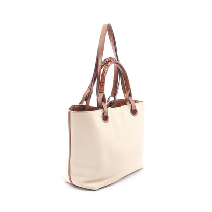 アナグラ 2WAY ショルダーバッグ トートバッグ キャンバス ブラウン ベージュ ブラウン ロエベ バッグ LOEWE