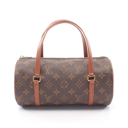 パピヨン26 モノグラム 旧型 ハンドバッグ PVC レザー ブラウン ルイヴィトン バッグ LOUIS VUITTON