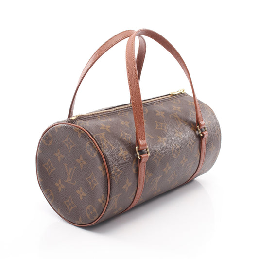 パピヨン26 モノグラム 旧型 ハンドバッグ PVC レザー ブラウン ルイヴィトン バッグ LOUIS VUITTON