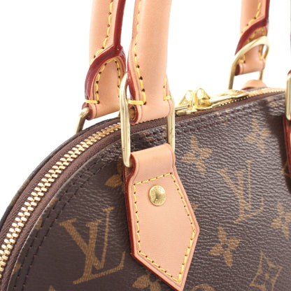 アルマBB モノグラム 2WAY ハンドバッグ PVC レザー ブラウン ルイヴィトン バッグ LOUIS VUITTON