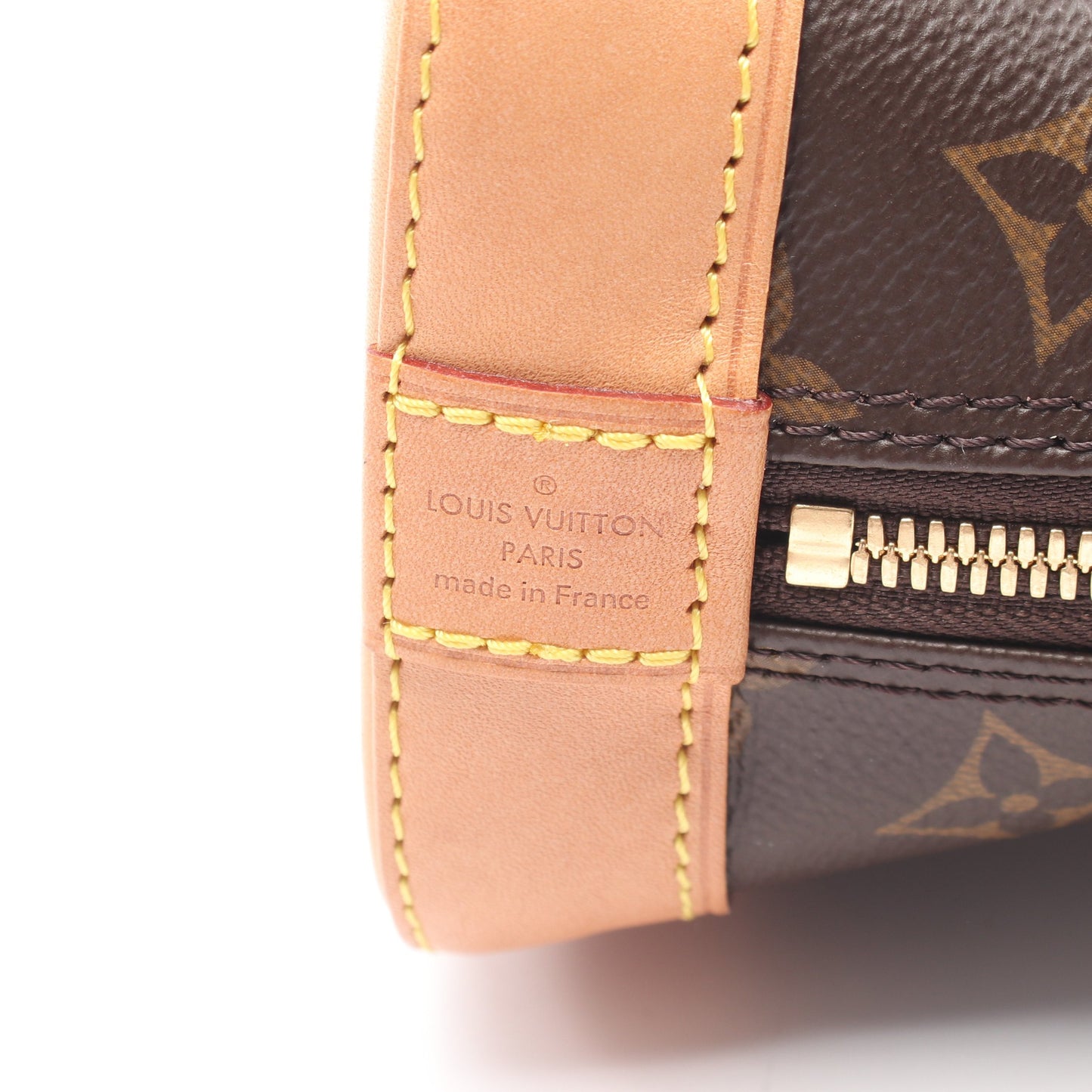 アルマBB モノグラム 2WAY ハンドバッグ PVC レザー ブラウン ルイヴィトン バッグ LOUIS VUITTON