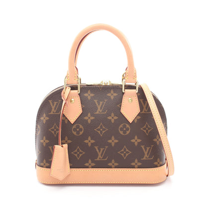 アルマBB モノグラム 2WAY ハンドバッグ PVC レザー ブラウン ルイヴィトン バッグ LOUIS VUITTON