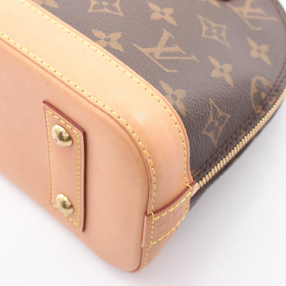 アルマBB モノグラム 2WAY ハンドバッグ PVC レザー ブラウン ルイヴィトン バッグ LOUIS VUITTON