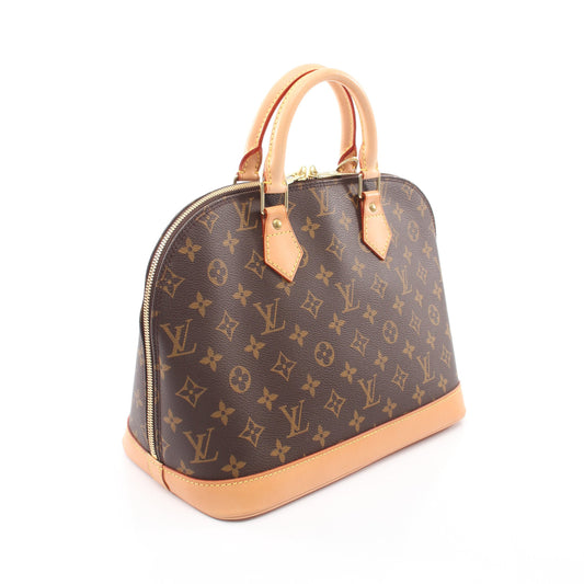 アルマPM モノグラム ハンドバッグ PVC レザー ブラウン ルイヴィトン バッグ LOUIS VUITTON