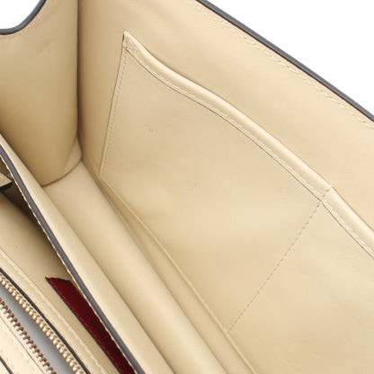 Cabana スタッズ 2WAY ショルダーバッグ レザー アイボリー ヴァレンティノガラヴァーニ バッグ VALENTINO GARAVANI