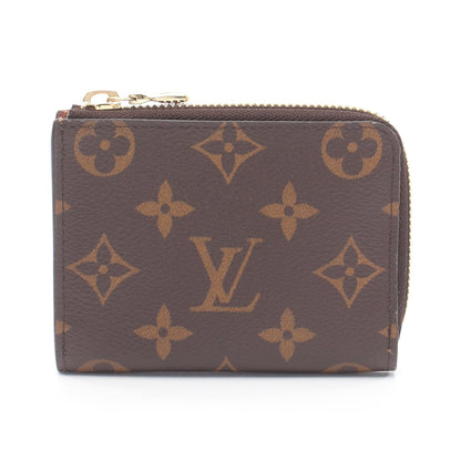 ポルトフォイユ ノア コンパクト モノグラム コインケース PVC レザー ブラウン ルイヴィトン 財布・小物 LOUIS VUITTON