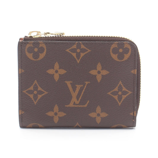 ポルトフォイユ ノア コンパクト モノグラム コインケース PVC レザー ブラウン ルイヴィトン 財布・小物 LOUIS VUITTON