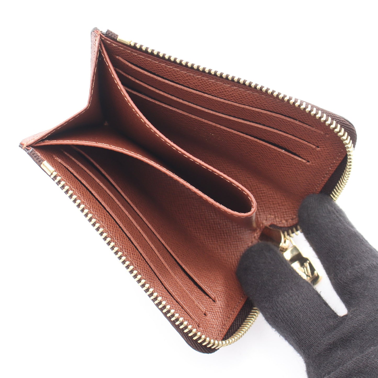 ポルトフォイユ ノア コンパクト モノグラム コインケース PVC レザー ブラウン ルイヴィトン 財布・小物 LOUIS VUITTON