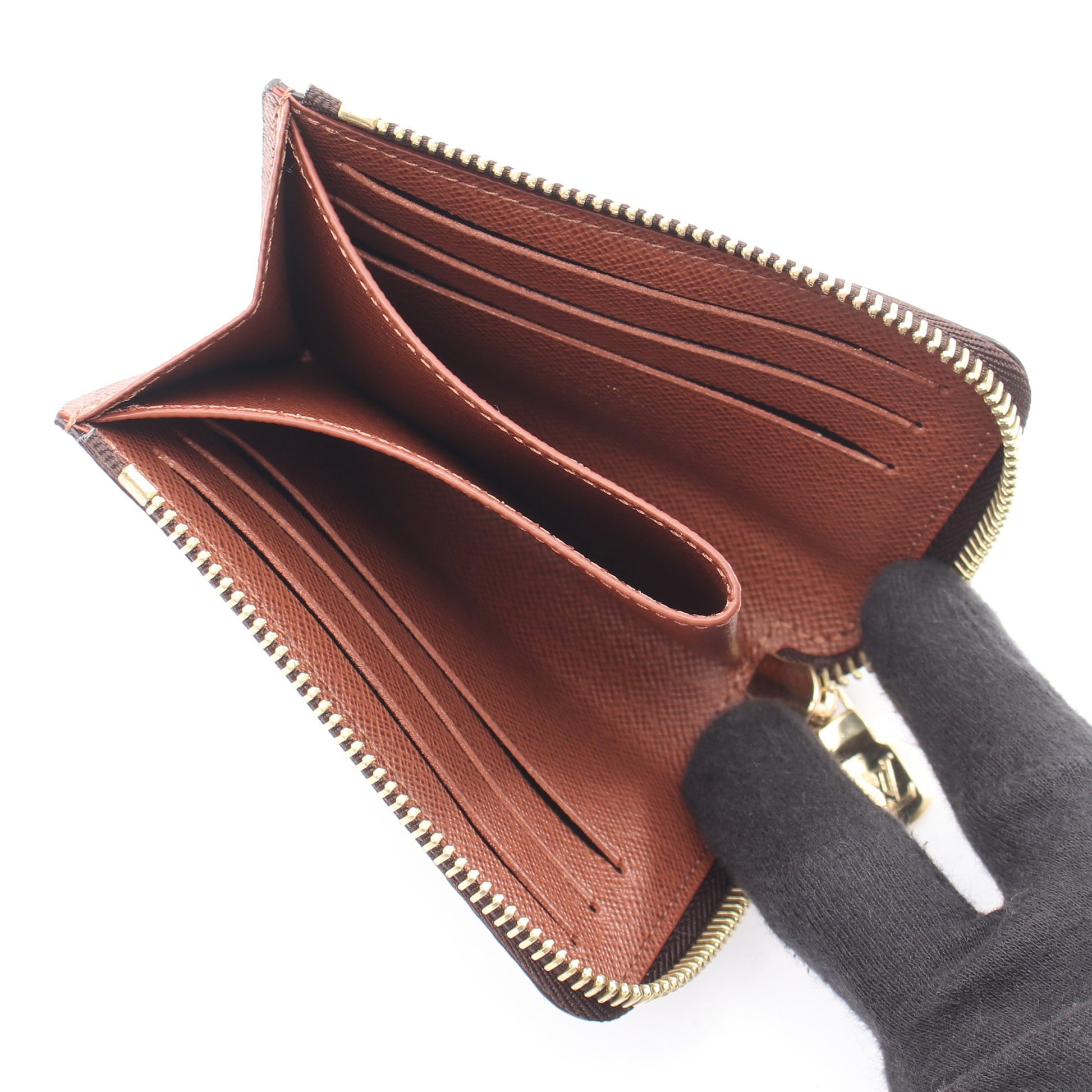 ポルトフォイユ ノア コンパクト モノグラム コインケース PVC レザー ブラウン ルイヴィトン 財布・小物 LOUIS VUITTON