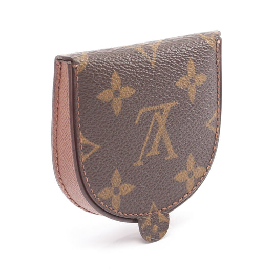 ポルトモネ キュベット モノグラム コインケース PVC レザー ブラウン ルイヴィトン 財布・小物 LOUIS VUITTON