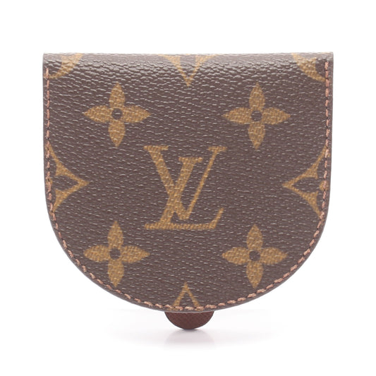 ポルトモネ キュベット モノグラム コインケース PVC レザー ブラウン ルイヴィトン 財布・小物 LOUIS VUITTON