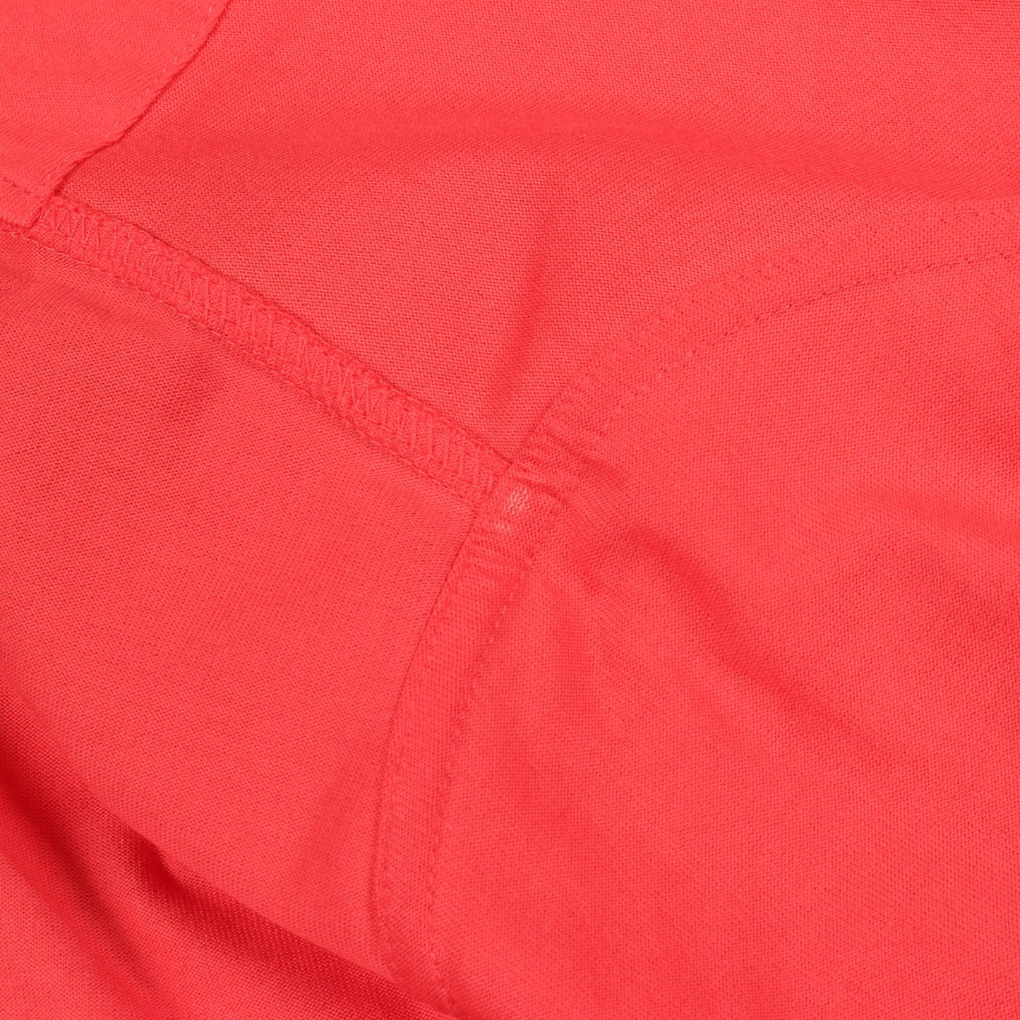 Cartouche Leclere クロップド 半袖Tシャツ コットン ピンクレッド ボルドー エルメス