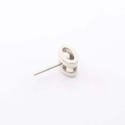 MINI POP H ミニポップアッシュ ピアス シルバー アイボリー エルメス